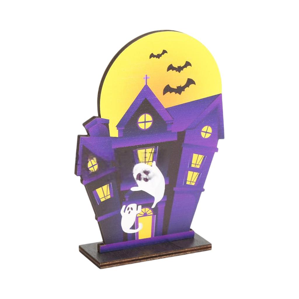 Halloween Decorations Card Scary Atmosphere Tabletop Decorations