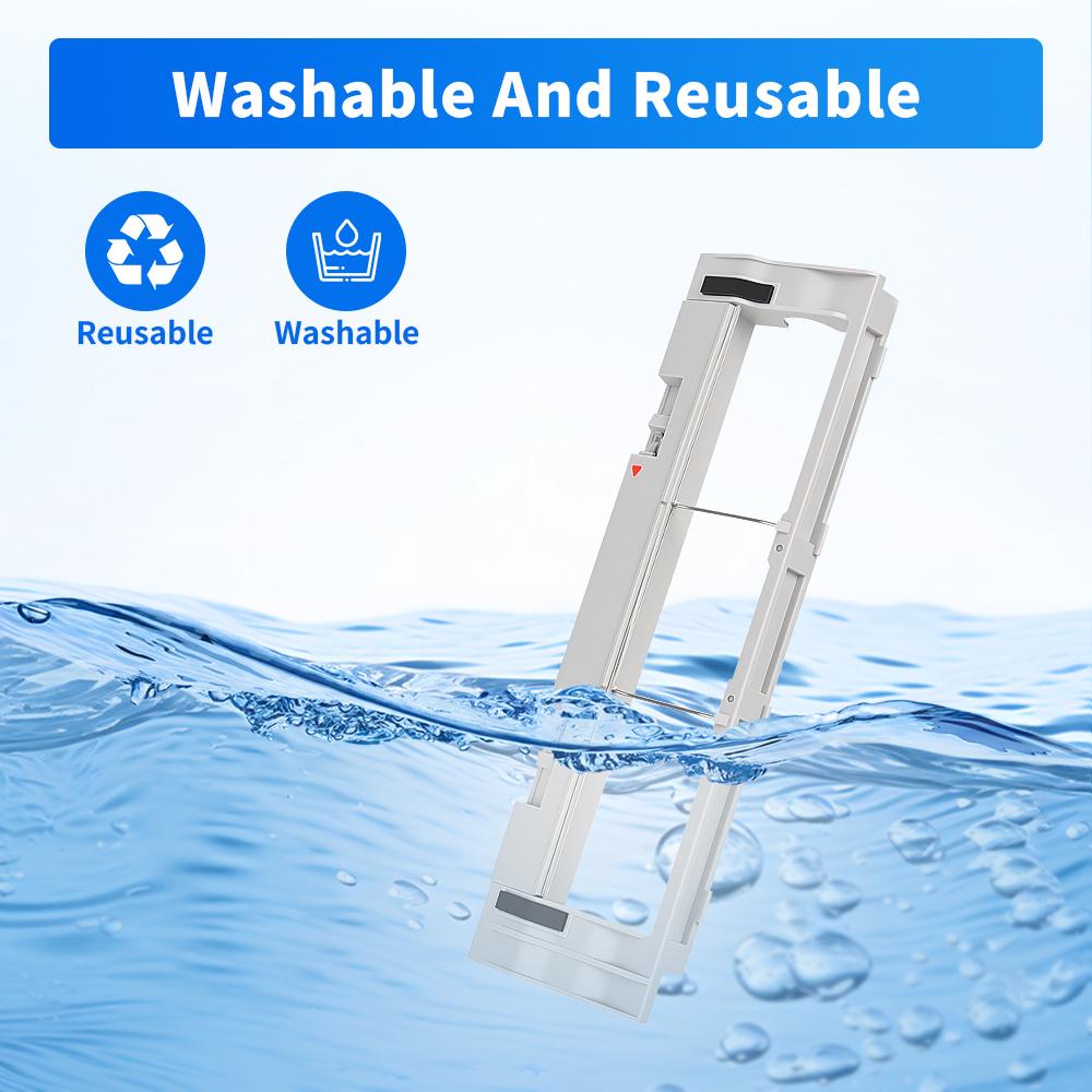 Housse de Brosse Rouleau Pour Aspirateur Robot Laveur Xiaomi Mijia 1C 2C 1T STYTJ01ZHM STYTJ02ZHM Mop 2 Pro+ Pour Dreame F9 Pièce de Capuchon de Brosse