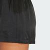 Adidas Originals Versatile Woven Solid Color Three-Quarter Casual Shorts Women Shorts Black JC5191