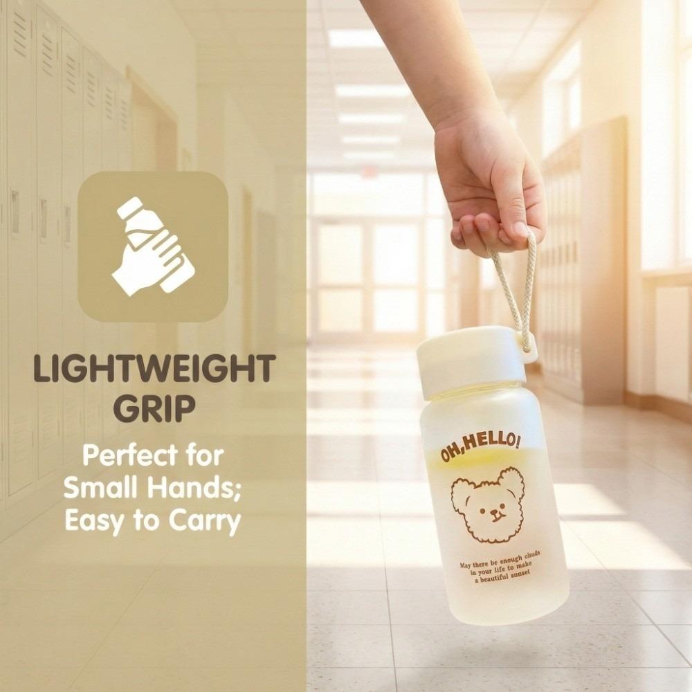 

Easy-clean Anti-drop Water Cup Portable Plastic Portable Handheld Cup Leak-proof Handheld Korean-style Mug Daily Drinking 0.25L
