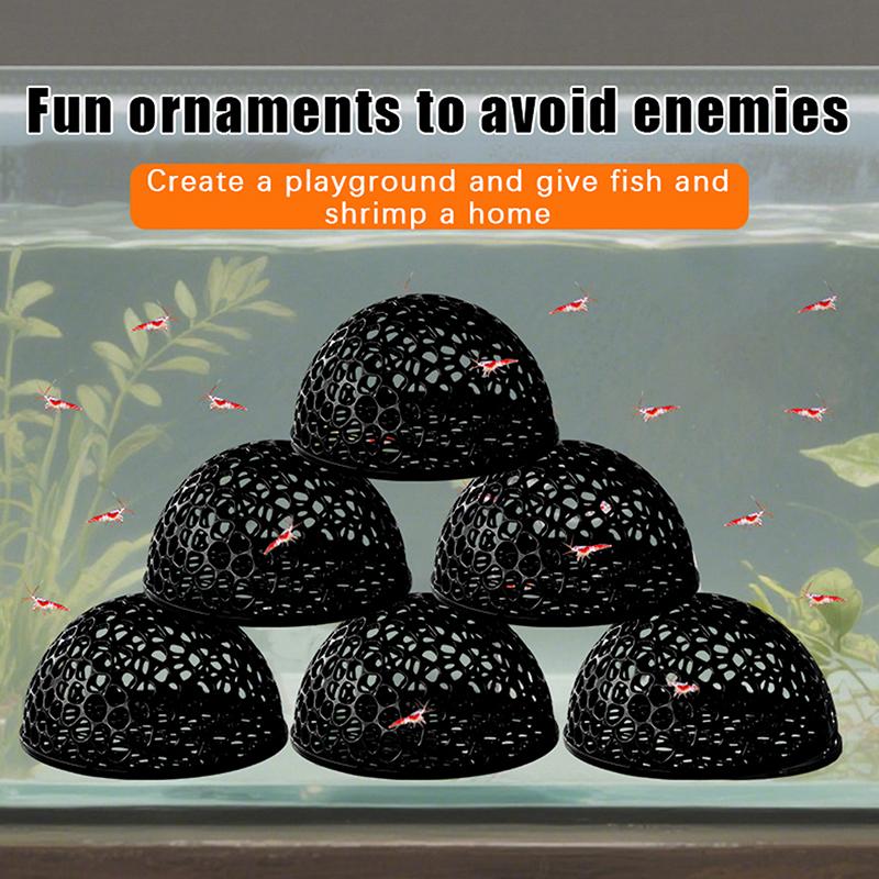 3D Printed Hiding Cave Shelter Ornaments For Small Fish Shrimp To Breed, Play And Rest,Fish Tank Accessories Aqaurium Decoration