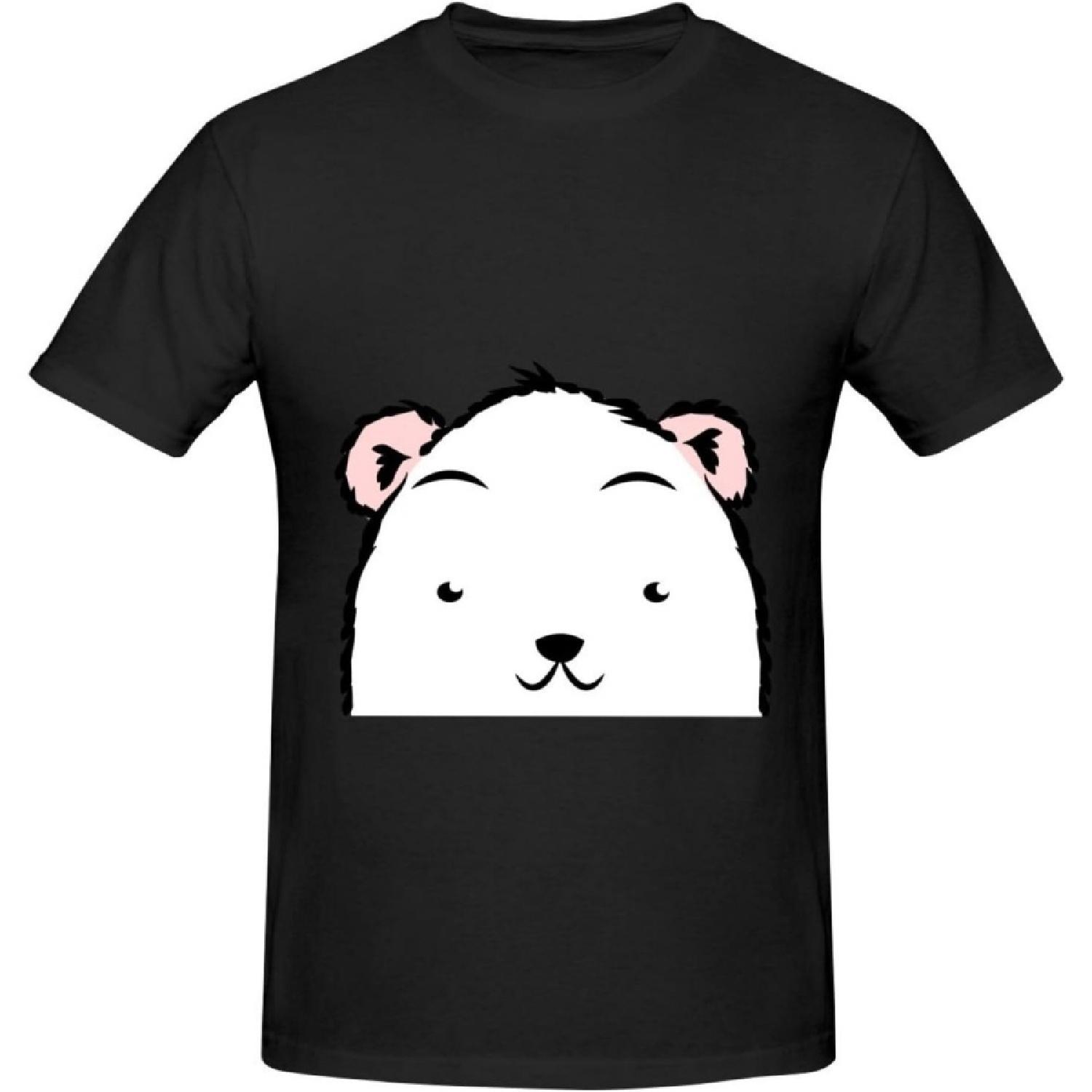 

Cute Polar Bear T-Shirt Cotton Short Sleeve for Men Women T-Shirt XXXXXL різнокольоровий