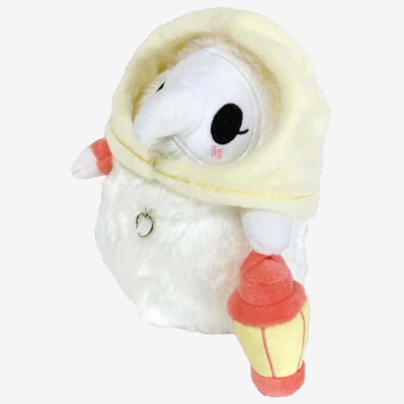 New Steampunk Plague Doctor Bird Beak Plush Toy Gift Glow-in-the-Dark Valentine's Day Couple Doll White