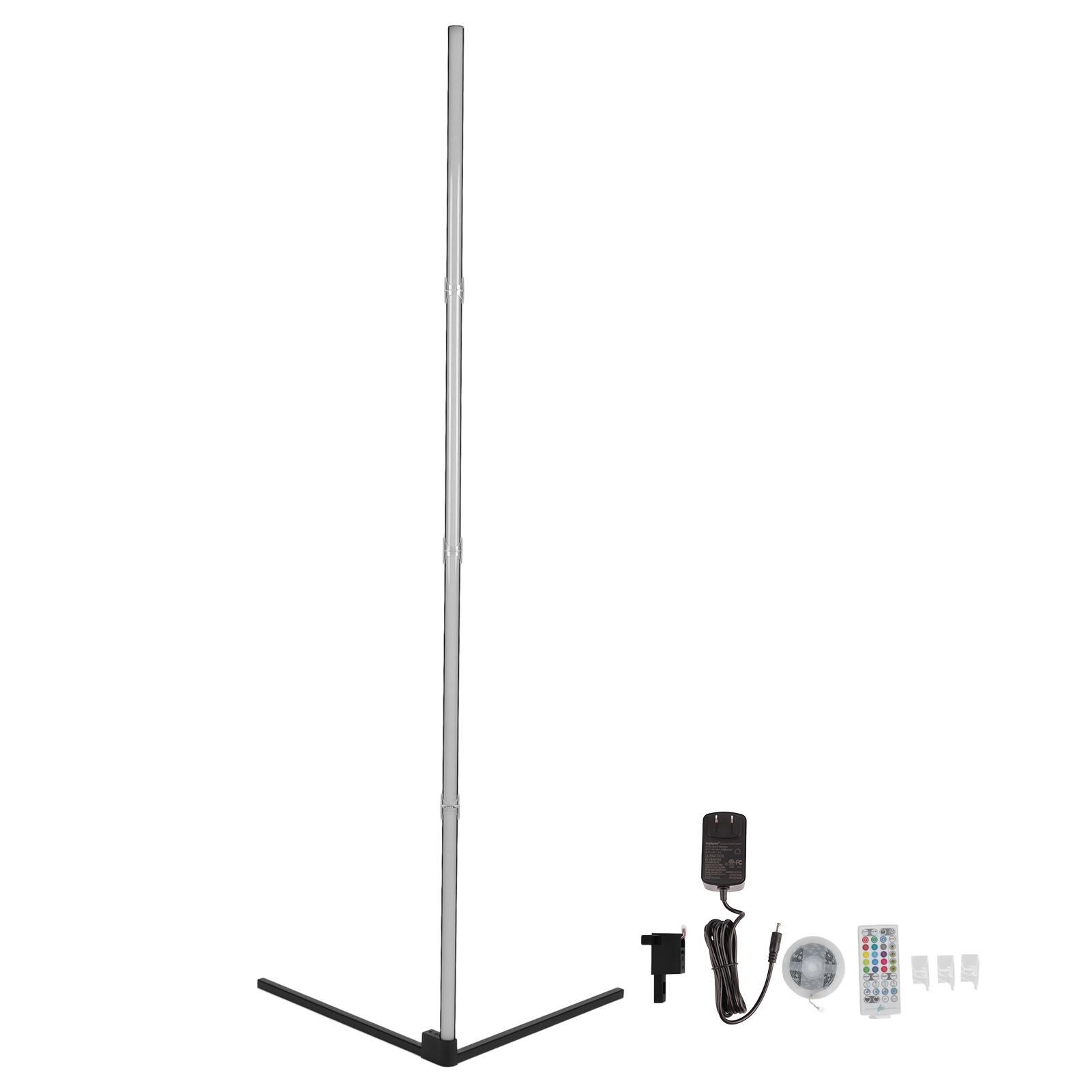 

Светодиодный угловой напольный светильник с дистанционным управлением RGB, изменяющим цвет окружающего освещения, с управлением через Bluetooth APP для