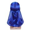 New Satin Leopard Print Pirate Hat - European & American Hip Hop Elastic Head Wrap with Long Tail for Men