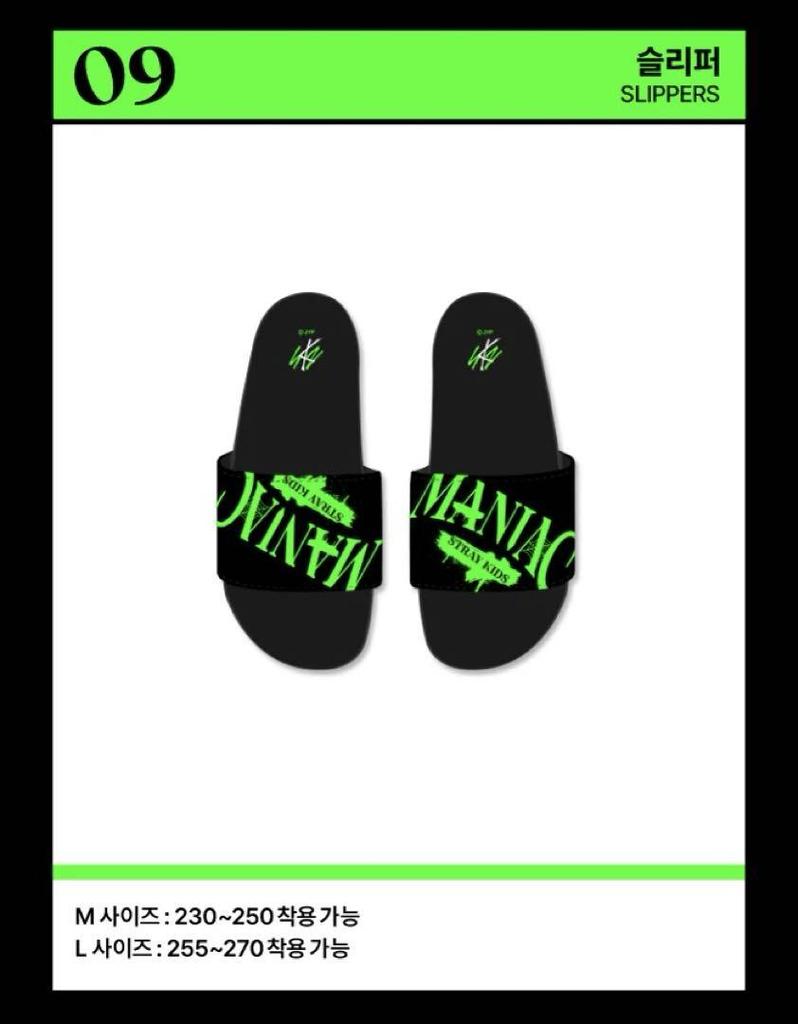 [USED] Stray Kids Sandals Slippers SLIPPERS MANIAC