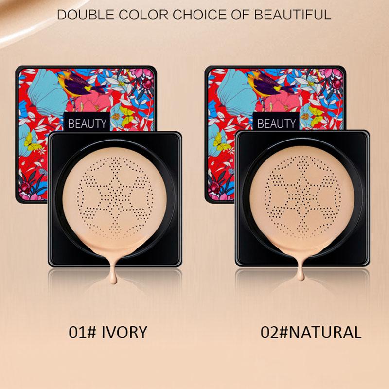 

Маленькая грибная головка на воздушной подушке Bb Cream Жидкая основа Косметика Грибная воздушная подушка Cc Cream 02# NATURAL