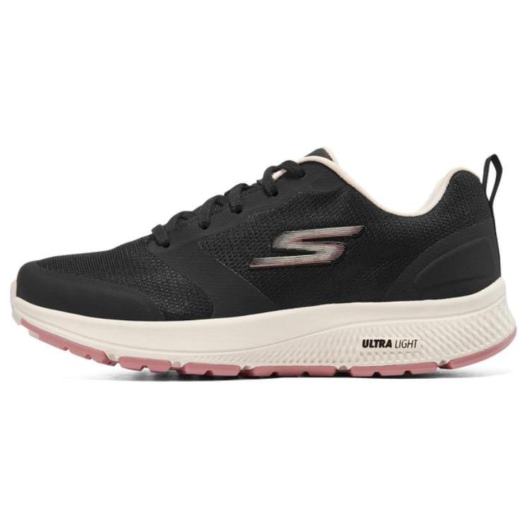 (WMNS) Skechers GO RUN Consistent  Black Pink  Women s 128275-BLK EU 36