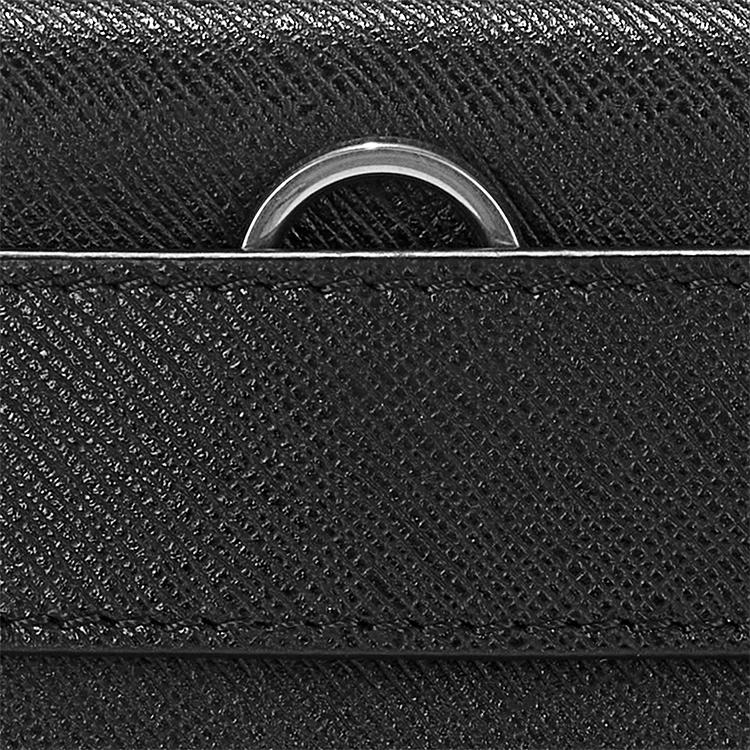 Montblanc Artisan Series Classic Envelope Design Full Grain Leather Clutch Men Clutch Black MB130314