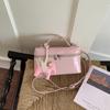 Han Simple Portable Box Bag Women's 2026 Spring New Fashion Personalized Shoulder Messenger Bag