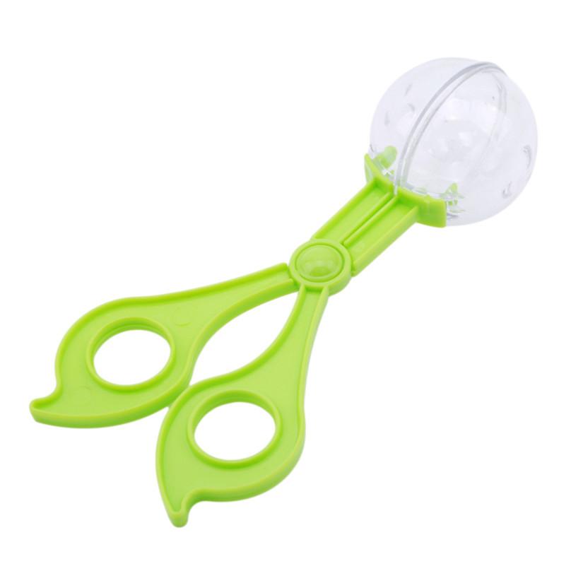 Plastic Scissor Clamp & Tweezers Nature Exploration Toy Kit for Kids Plant Insect Study Tool