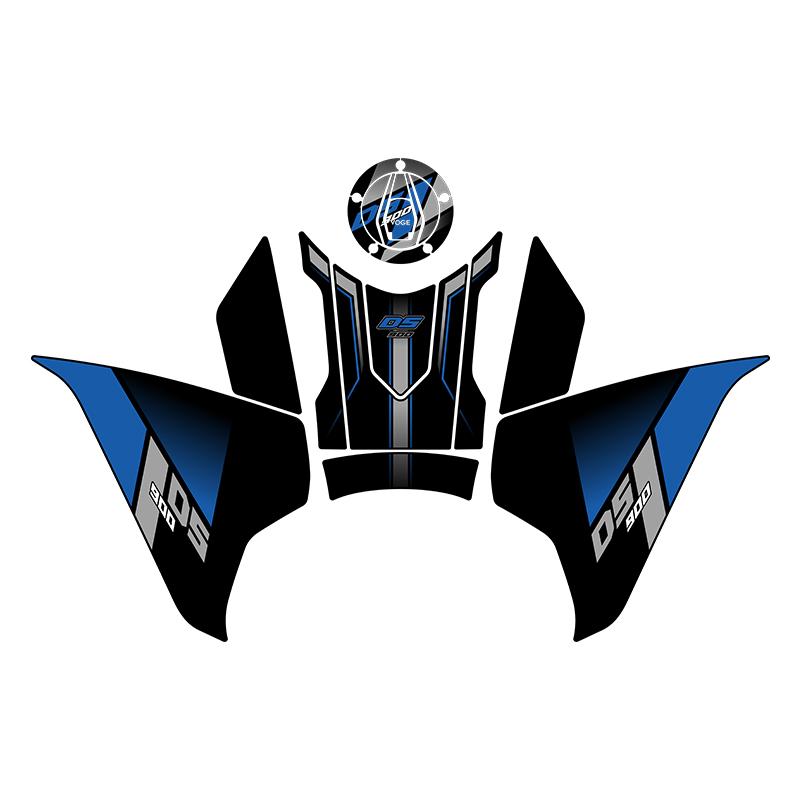 For VOGE 900DSX DS900X 2024 Motorcycle Accessories Gas Tank Decoration 3M Back Glue Decals Of Fuel Tank Protective Stickers Kits