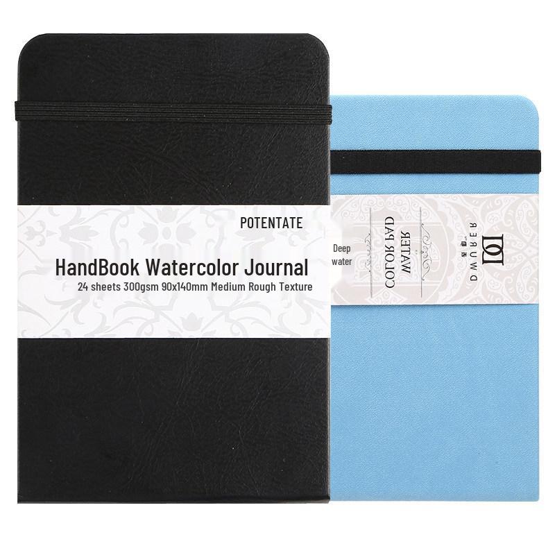 POTENTATE Zunjue A6 Portable Watercolor Sketchbook, 300g Paper