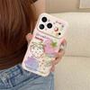 Colorful Graffiti Strawberry Case for iPhone17/16ProMax/15Pro