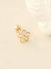 Minimalpiercing 14K Point Five-Petal Piercing Earrings