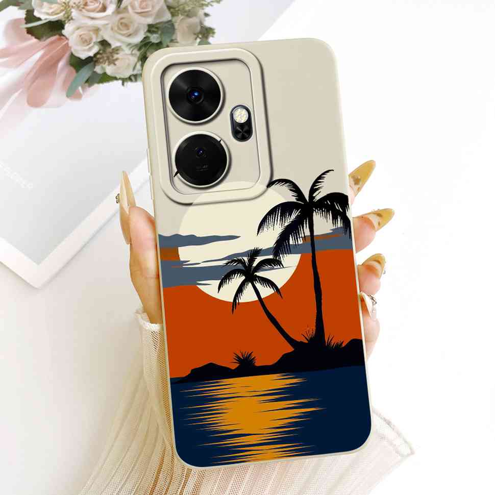 Case For Itel P55 Plus Casing Lovely Cat Dragon Flip Phone Cover For Itel P 55 P55Plus P55+ P663LN P663L Coque Capa