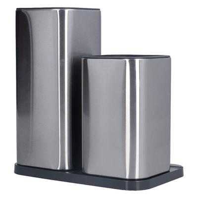 Stainless Steel Knife Holder Universal Kitchen Knife Organizer for Multiple Kitchen Knives and