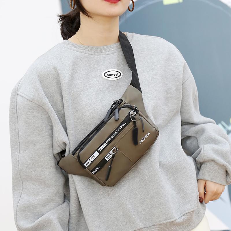 Fashion Men's Waist Pack Brand Casual Women Belt Bag High Quality Unisex New Leisure Phone Pack Versatile Male Breast Bag