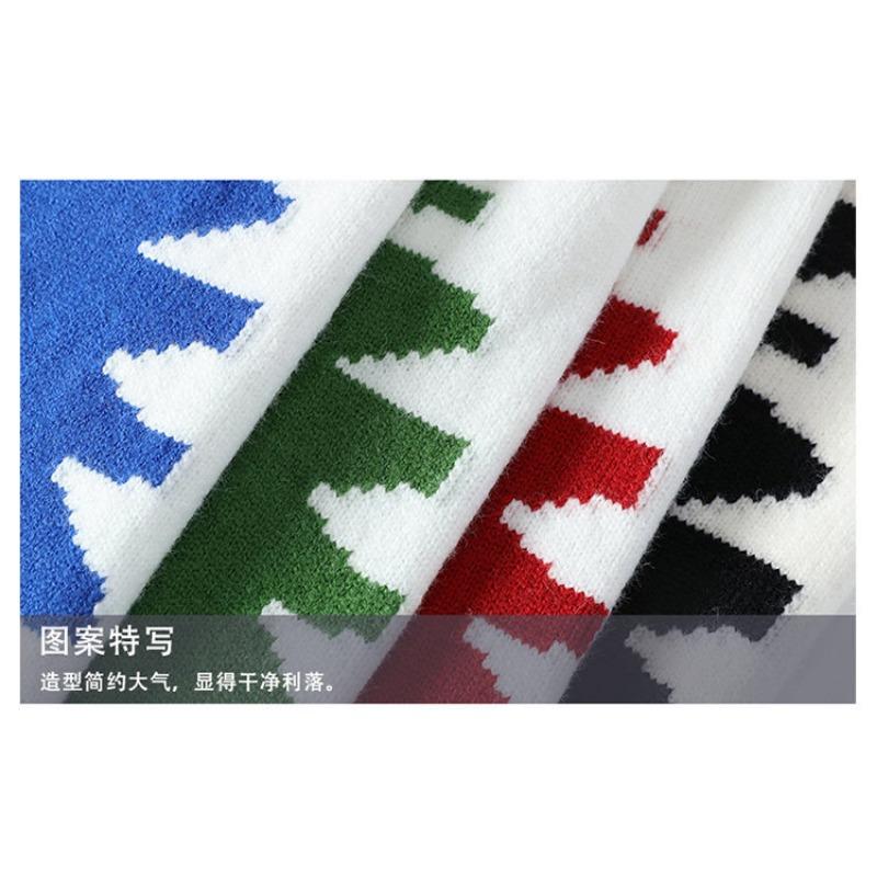 Men S Fashion Round Neck Long Sleeve Warm Knit Sweater For Autumn Winter