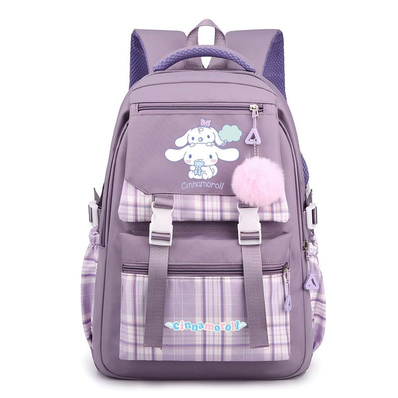 Japanese Anime Style Youth Backpack Students - Large Capacity School Bag With Laptop Sleeve Zippered Pockets
