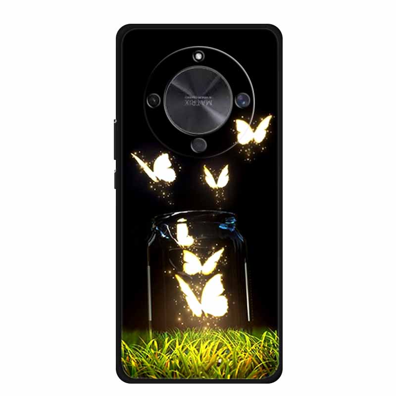 For Honor X70 5G Case X 70 Coque Black Silicone TPU Soft Back Cover Case For Honor X70 MTN-AN00 Phone Case HonorX70 6.79" Funda