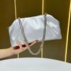 New chain bag clutch bag women's versatile messenger bag shoulder underarm bag premium handbag dinner bag