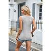Women Fashion Sleeveless Knit V Neck Vest Slim Tank Top New Women's Casual T-Shirt
