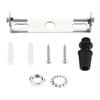 4 Sets Ceiling Light Plate Kit Light Fixture Mounting Bracket Plate for Home Office Pendant Wall Light with Screw Washer Nut