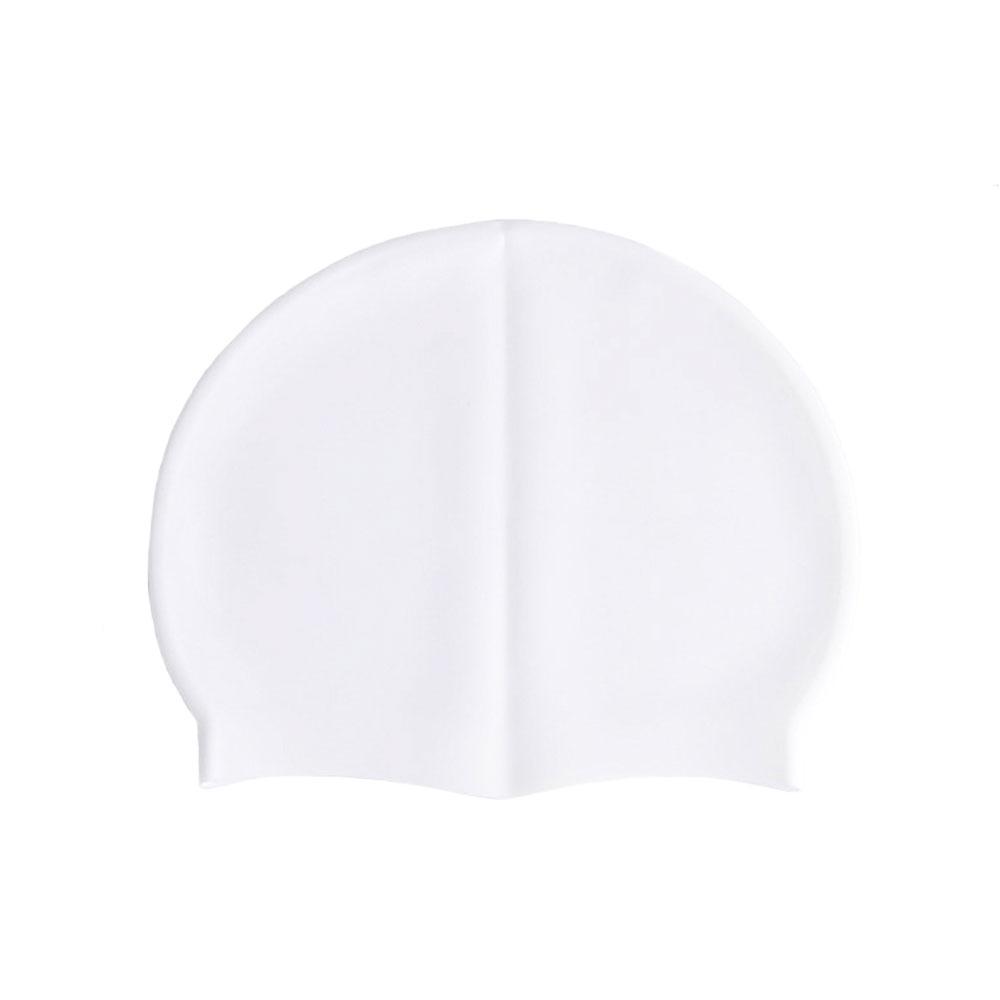 Silicone world Silicone Swimming Cap Men Women Long Hair Waterproof Color Sports High Elastic Adults Swim Pool Hat Diving Hat