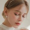 Jlauren Twisted Rose Gold and Silver Cubic Zirconia Ear Cuff P0382
