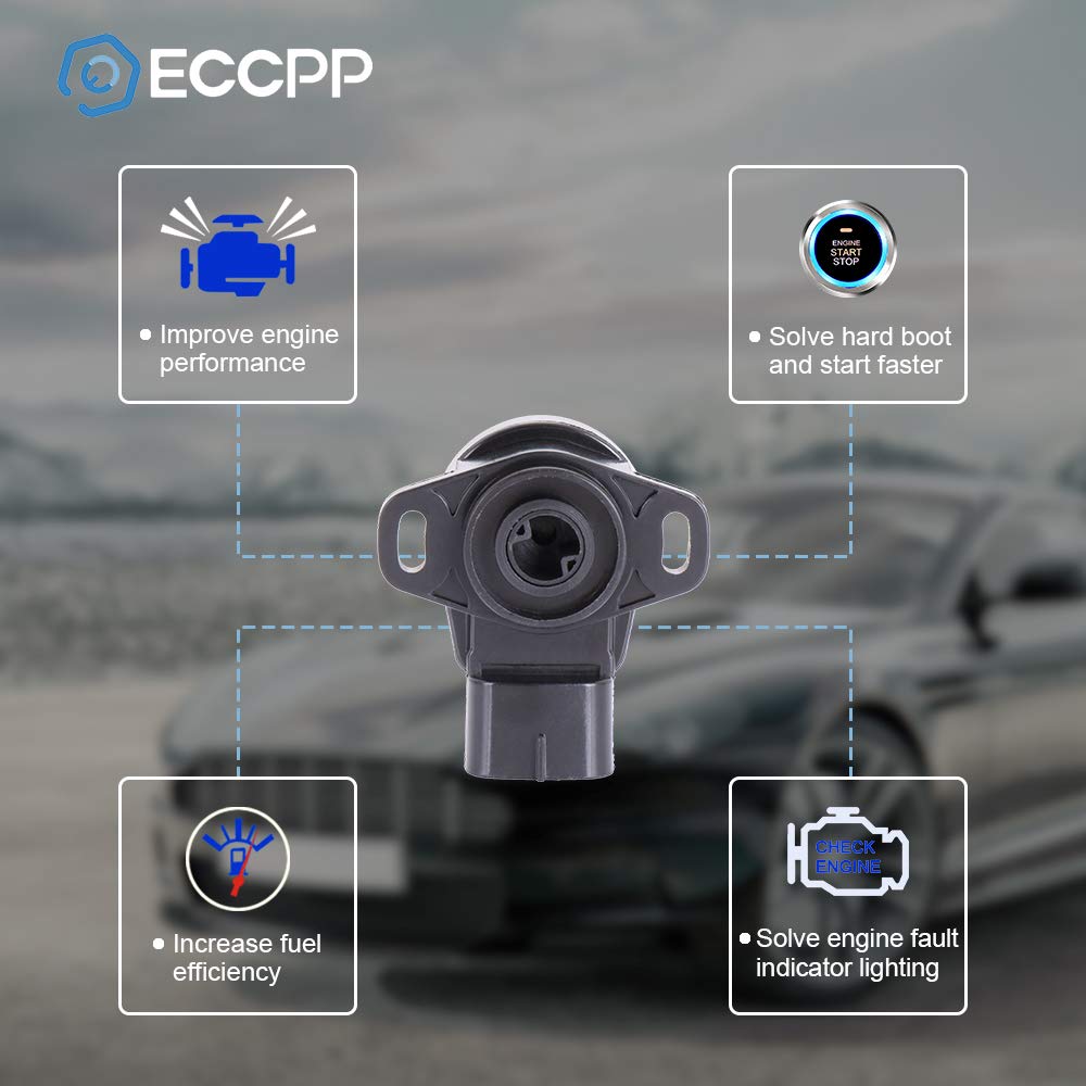 

ECCPP Throttle Position Sensor TPS for Polaris Ranger 500/570/800, RZR 570/800, Sportsman 500/550/570, ACE 570