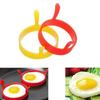 8X Silicone Ring Fried Egg Mold Nonstick Pancake Ring Molds Heat Resistant Multi-function Portable Creative for Cooking DIY Tool
