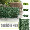 Luxurious Artificial Leaf Garden Fence Screening Roll For Ultimate Privacy And Beauty
