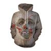 Halloween Carnival Night Printed Men's and Women's Sweatshirts Hooded Sweatshirts Couples Dress
