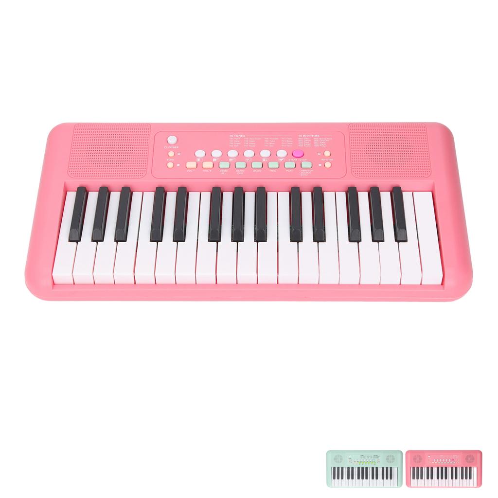 32 Key Electronic Keyboard 16 Tones 10 Rhythms Vibrato Sustain Echo Effects Electronic Piano Keyboar