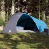 Camping Tent - vidaXL - Model 94728 - 4 Persons - Waterproof - Blue