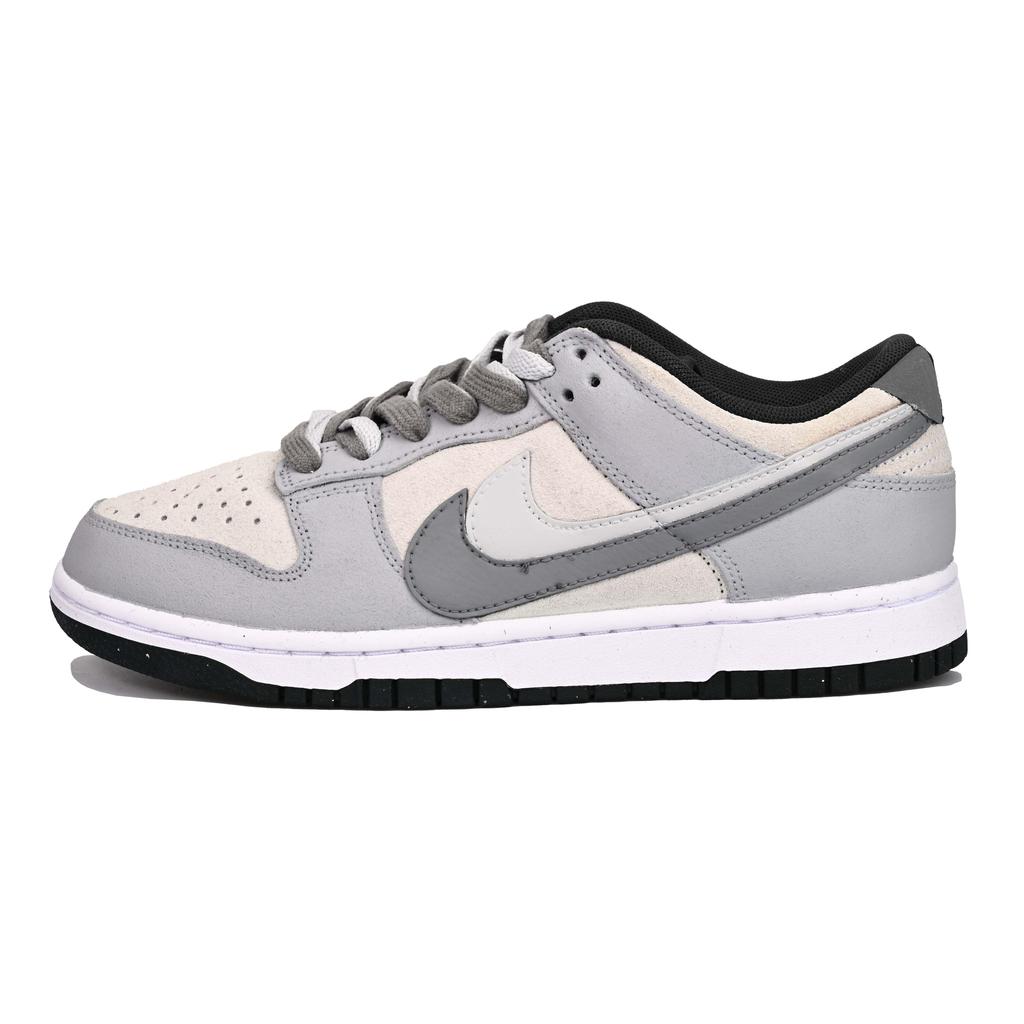 Nike Dunk Mist SAML Abrasion Resistant Low top Skateboard Shoes Unisex Light Gray HV1800-101(Team6-)