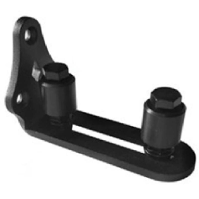 A95I-Carbon Steel Floor Roller Guide Sliding Door Bottom Floor Guide Barn Door Hardware Fittings