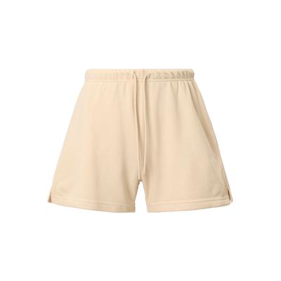 Brooklyn Confortável Amigo da Pele Macio Shorts Casuais de Três Quartos Shorts Femininos Marrom-Claro Lendário Branco HJ1366203