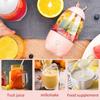 Portable Mini Size Fruit Juicer, Household Portable USB Rechargeable Juicer Cup, Fruit Blender Mixer, Lovely Rabbit Dropshipping
