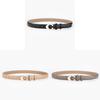 Ladies Leather Belt With Alphabet Design For Casual Summer Fashion