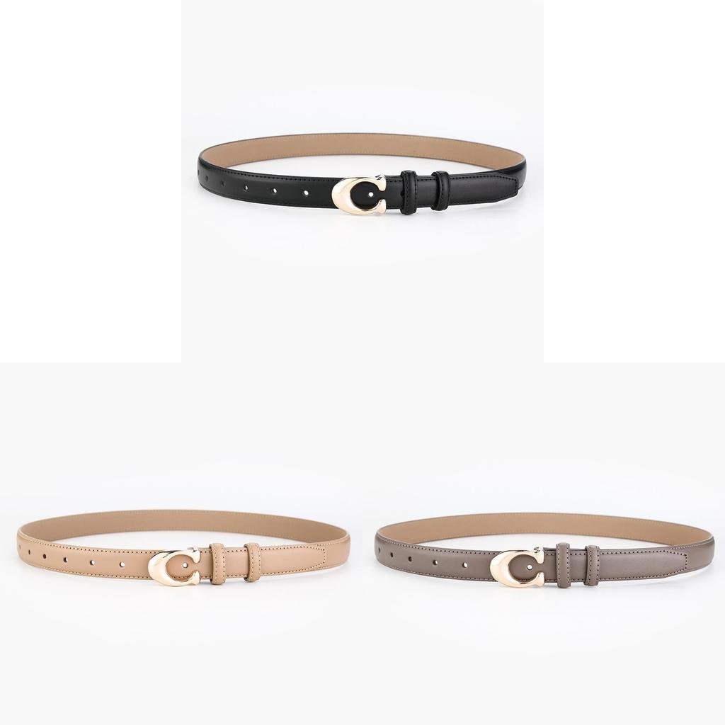 Ladies Leather Belt With Alphabet Design For Casual Summer Fashion