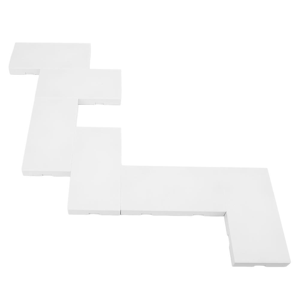 6 Sets WiFi Smart Light Panel 16 Million RGB LED Dimming Music Synchronization Wall Lamp Rectangular