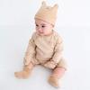 Pompkins BABY Organic Cotton Cap and Dog Made in Japan Y-1067 100% [Rabbit, Bear, Series] (Bear (Brown))