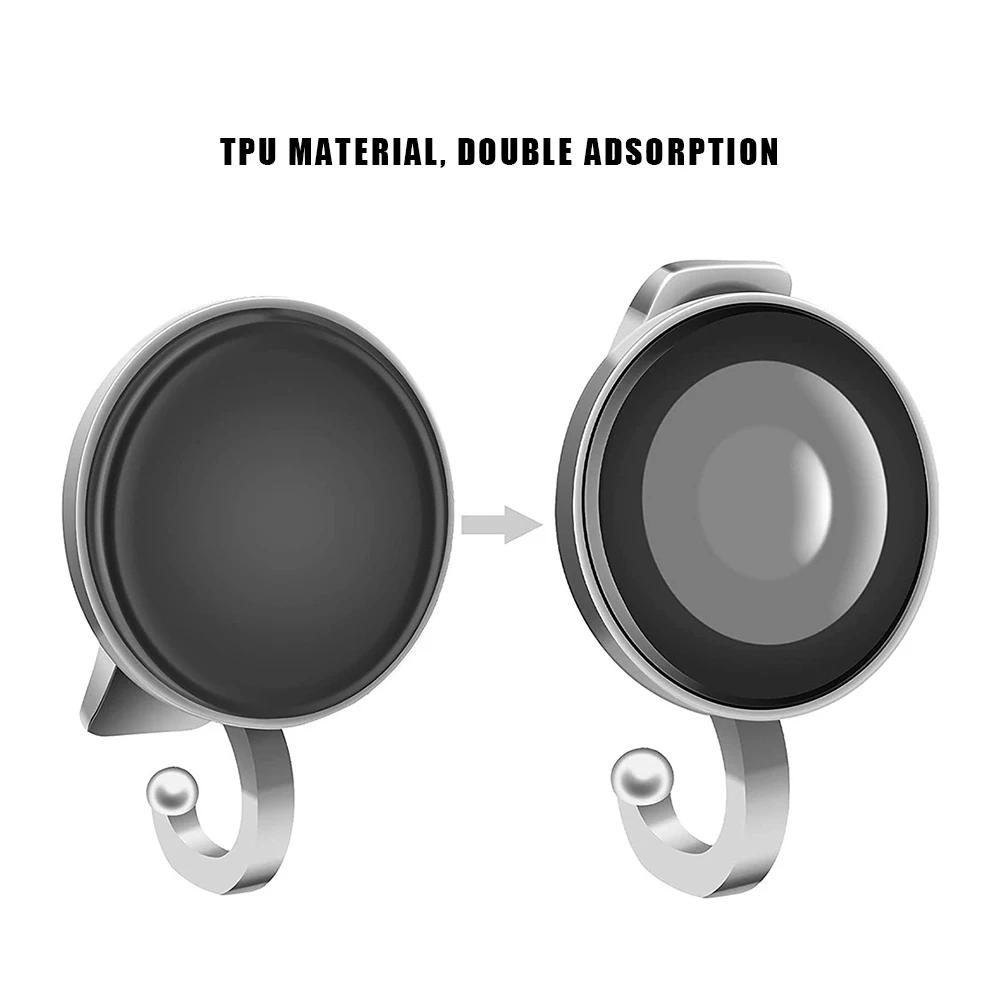 10-2 Stück Hochleistungs-Vakuum-Saugnapfhaken Wiederverwendbarer Spurloser Aufhänger Abnehmbarer Handtuchhalter für Badezimmer Küche Haken Gadgets