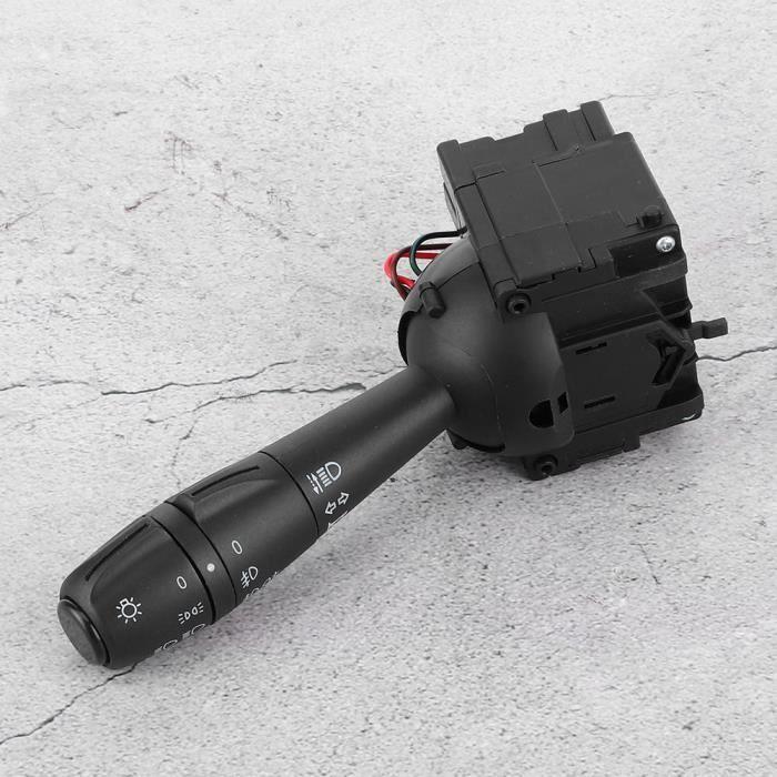 ARAMOX Commutateur de clignotant Clignotant interrupteur de colonne indicateur de direction commande 8201167988 adapté pour Renault