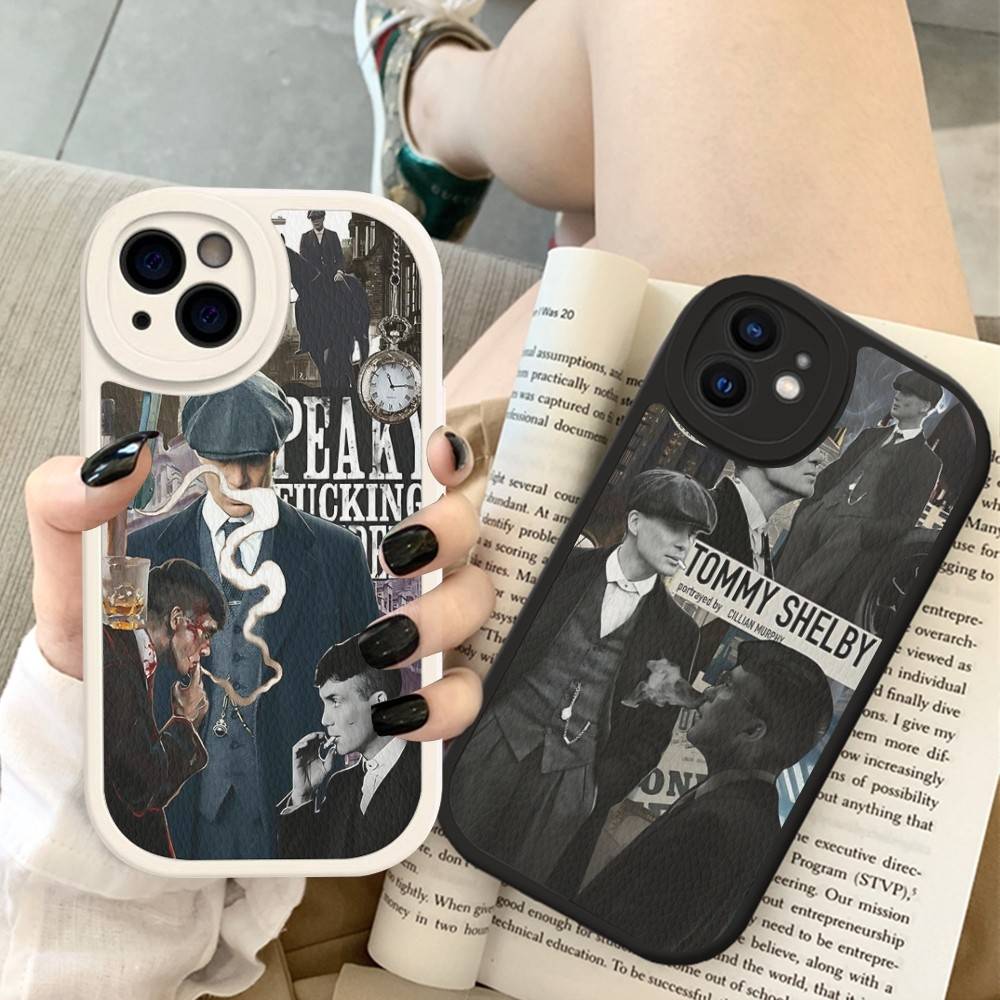 Movie P-Peaky B-Blinders TV Phone Case For IPhone 16 15 14 13 12 11 Pro Max Plus Soft Leather Cover