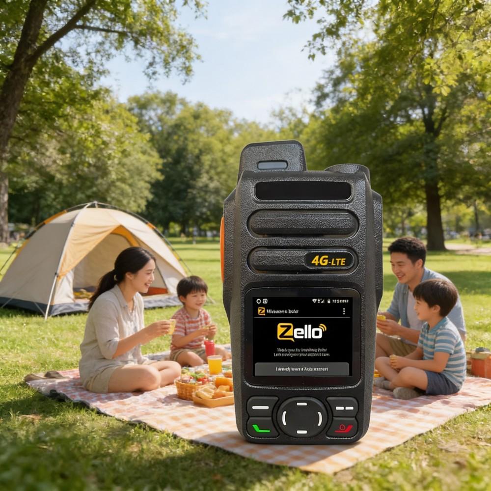 Öffentliche Zello-Gegensprechanlage POC-Gegensprechanlage GPS 4G Bluetooth tragbare WIFI-Mini-Gegensprechanlage