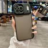 Luxury Shockproof Frosted Matte Phone Case For iPhone 17 15 14 13 12 11 Pro Max Plus Air Lens Glass Protective Cover Funda Coque