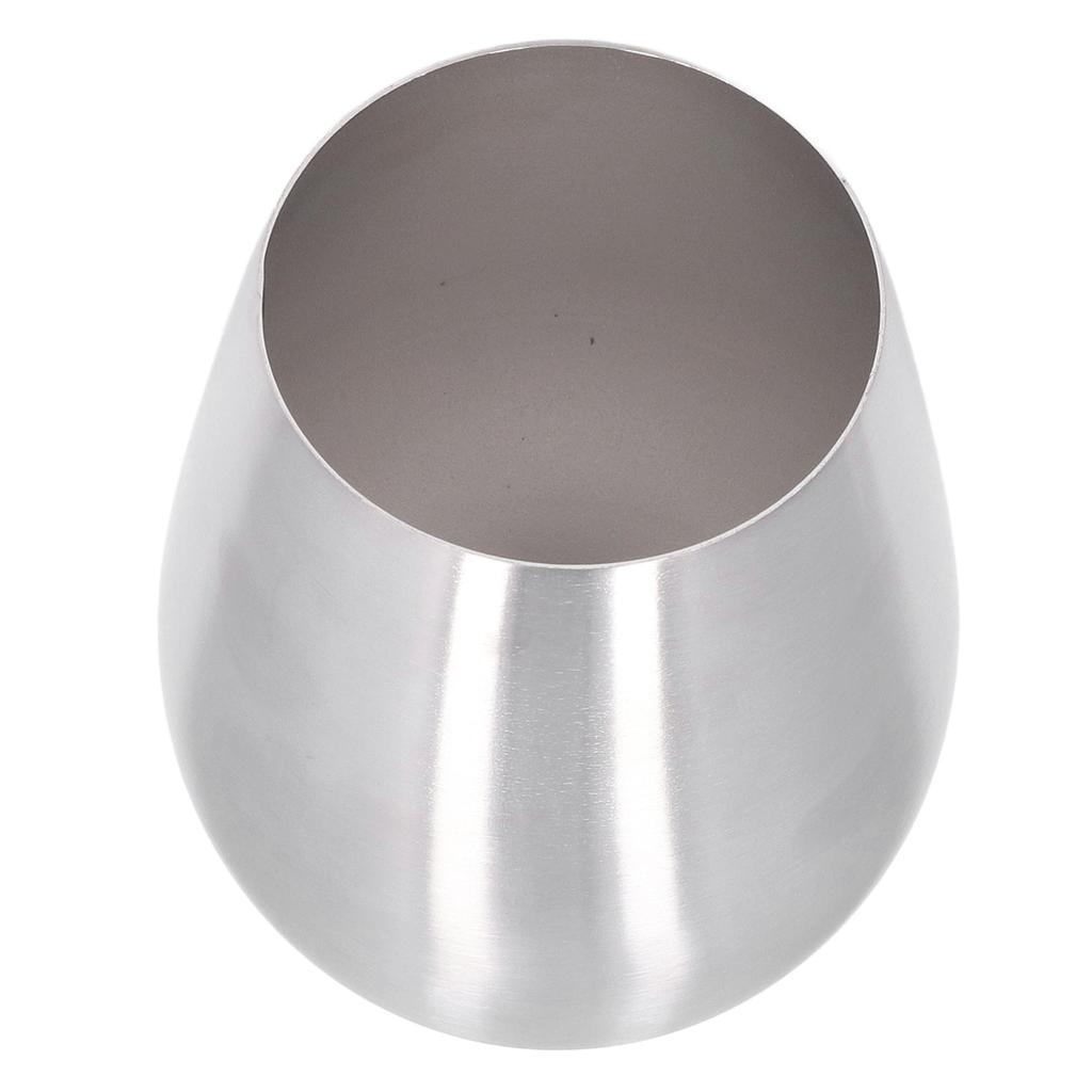 Stainless Steel Wine Glass Comfortable Grip Metal Edge Safe Practical Portable Easy Use Wine Cups